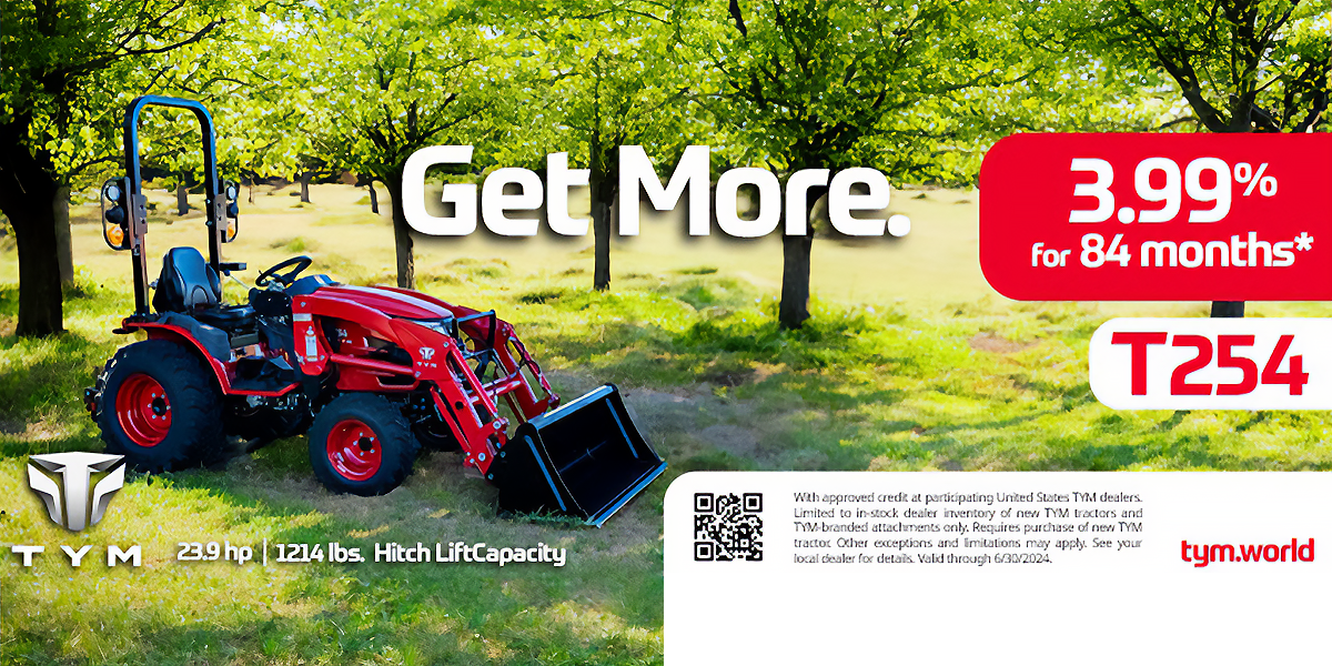 TYM Tractor Dealer » Cape Fear Tractor & Saw, North Carolina